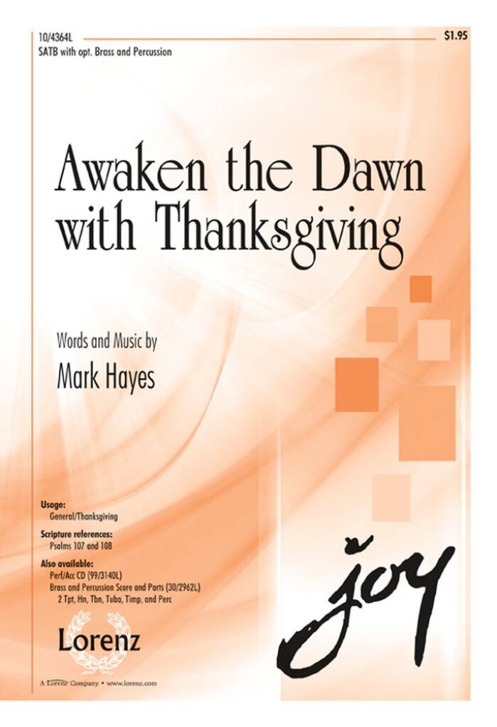 Awaken The Dawn With Thanksgiving